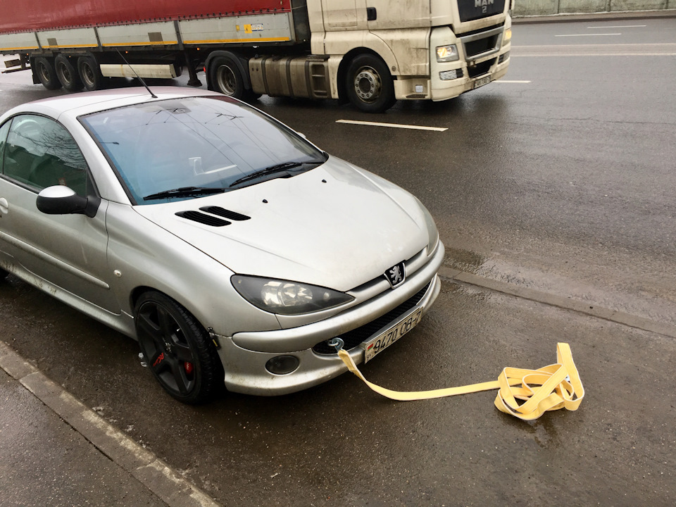 PEUGEOT 206 CC RC OIL PRESSURE INSUFFICIENT + ENGINE IMMOBILIZER FAULT