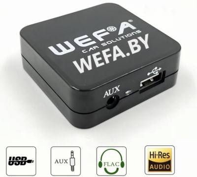 WEFA USB AUX BLUETOOTH адаптеры. A2DP, FLAC, MP3