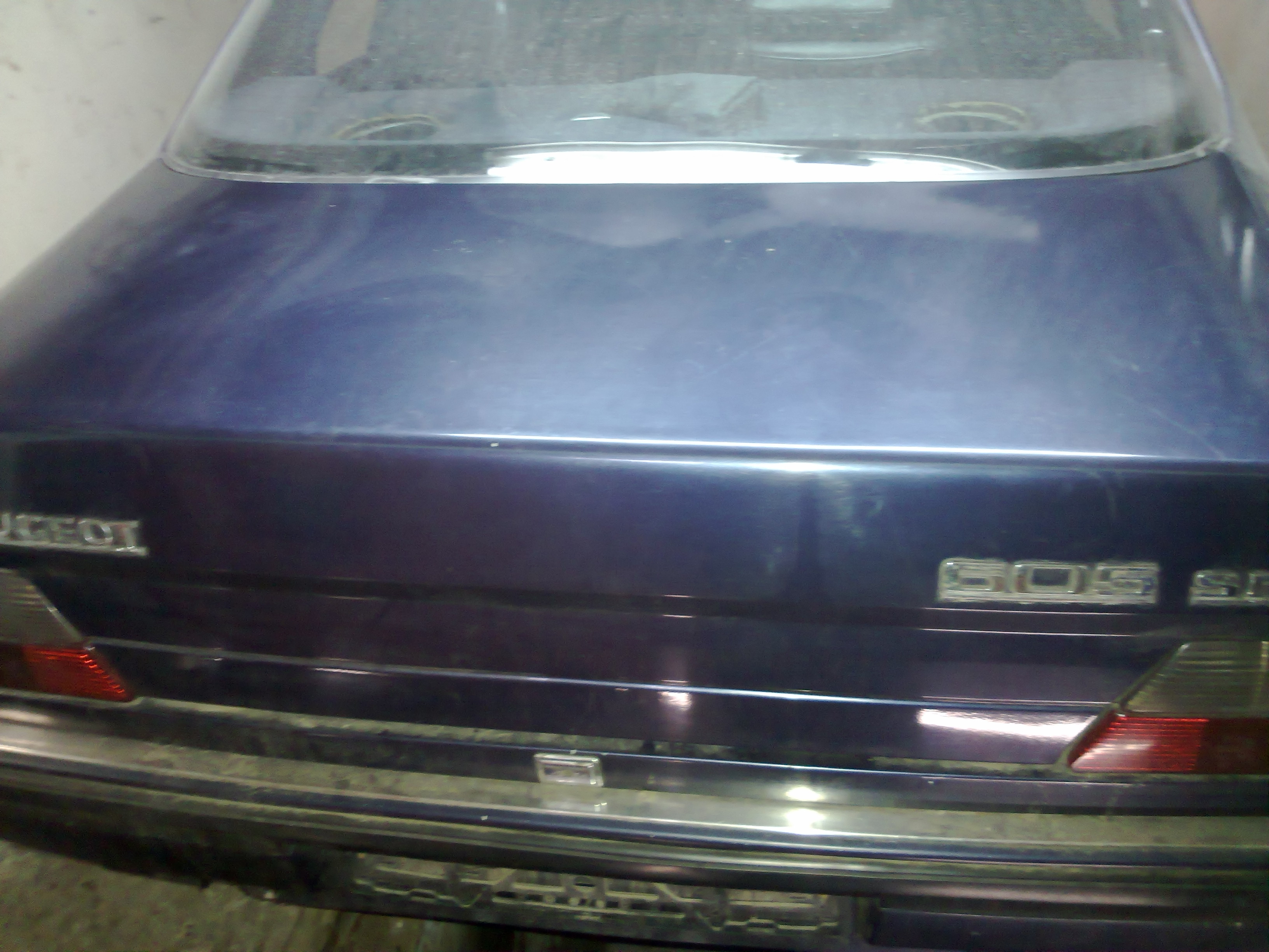 Крышка багажника пежо 605 2.0б,1993г.в